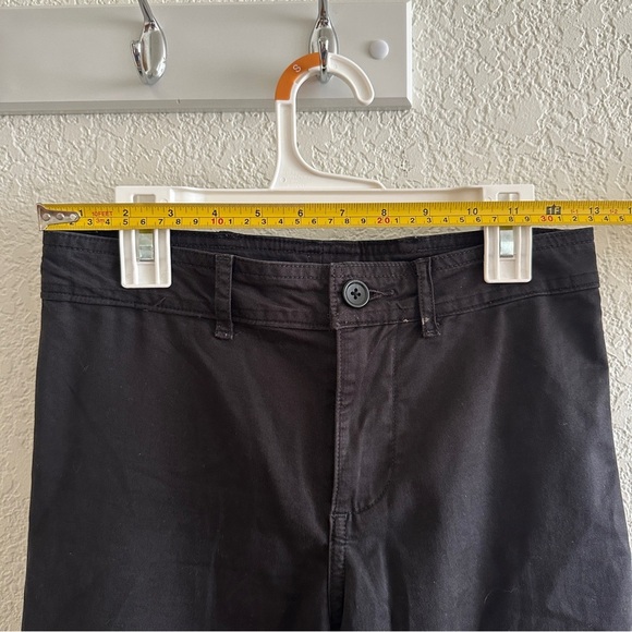 Everlane Women’s Black Dark Charcoal Baggy Wide Leg Pants Trousers Size 26 - Picture 6 of 9